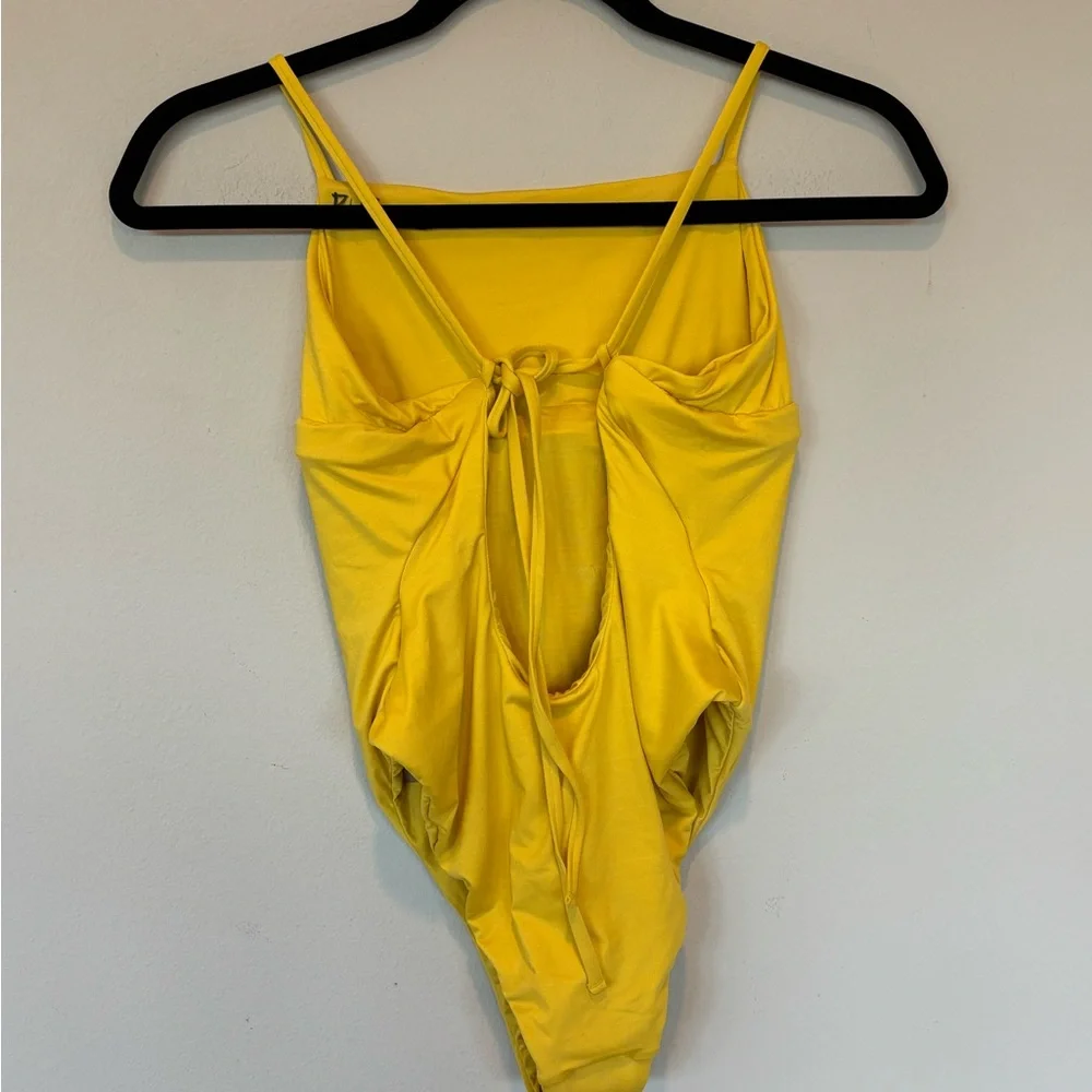 NWT Patagonia Yellow Reversible Swimwear Small - Picture 2 of 7